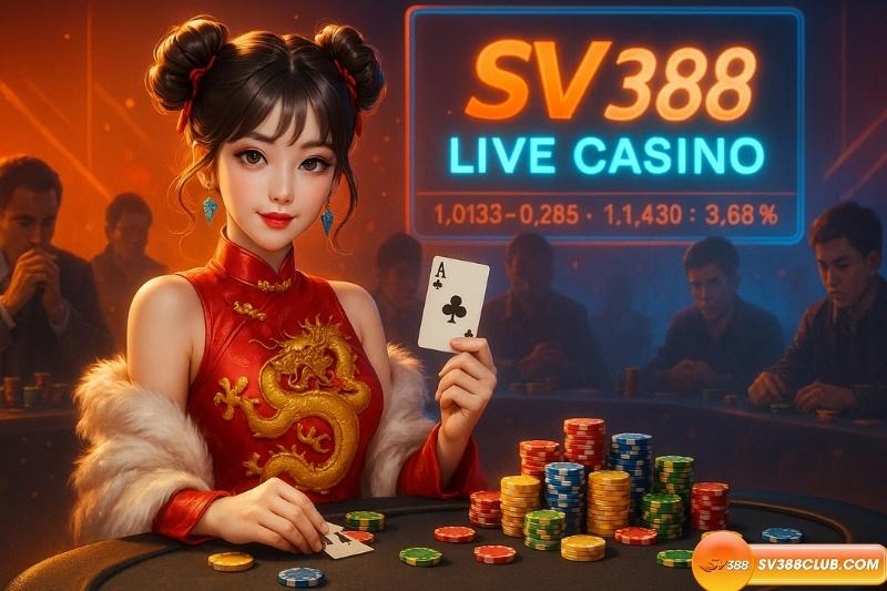 Không gian chơi bài trực tuyến máu chiến tại Casino SV388, nơi cao thủ hội tụ.
