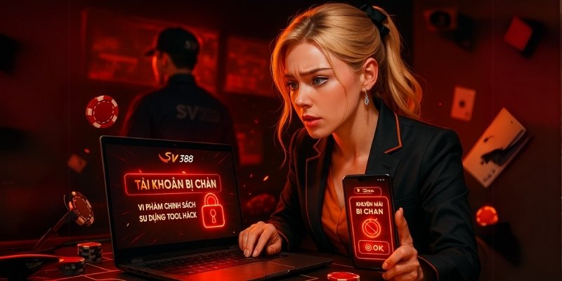 Lỗi dùng tool hack nổ hũ có thể khiến anh em trắng tay vì bị nhà cái quét và chặn rụng.